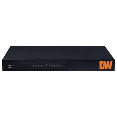 Digital Watchdog - DW-BJCX8T-LX - Blackjack CX 16-channel Embedded PoE NVR Powered by DW Spectrum, Linux OS with 8TB HDD