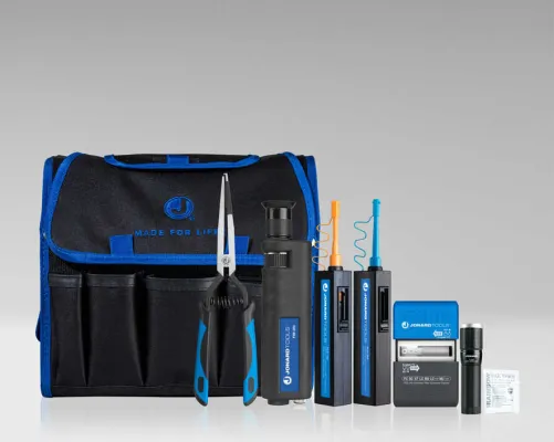 Jonard Tools - TK-188 - Fiber Connector Cleaning And Inspection Kit (200x Microscope)