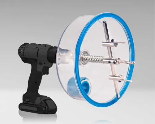 Jonard Tools - AHC-19 - Adjustable Round Hole Cutter w/ Vacuum Port, 9"