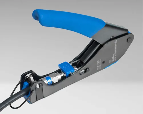 Jonard Tools - CTF-180 - 360° Compression Tool for Short and Long RG59 and RG6 Connectors