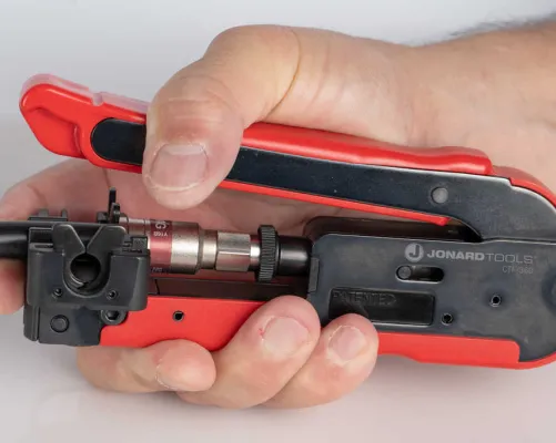 Jonard Tools - CTF-360 - 360° Compression Tool - Short and Long Style F Connectors