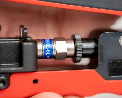 Jonard Tools - CTF-360XL - 360° Compression Tool for Long
  RG6 & RG11 Style F Connectors