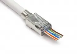Platinum Tools - 202035J - EZ-RJ45 Cat5e Strain Relief, (Clear). 100/Jar.