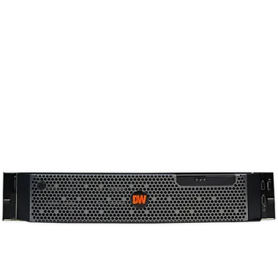 Digital Watchdog - DW-BJRR2Y360TS - Blackjack Rack NVR Server (Powered by DW Spectrum IPVMS), includes 8 camera licenses pre-installed, 600 Mbps of recording throughput, Windows Server 2019 on mirrored SSD's, 1000W Dual Power Supply, 2U rack-mount, 3