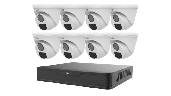 UNV - KIT/XVR301-08Q3/8*UAC-T115-F28