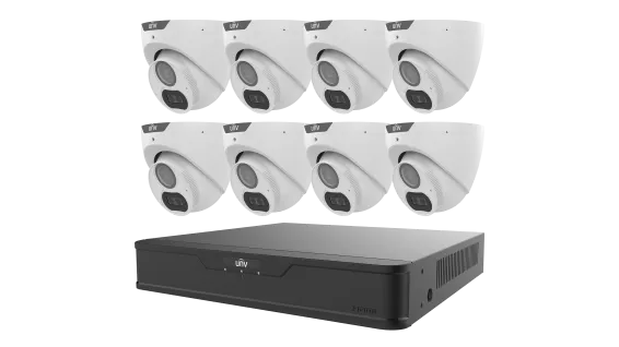 UNV - KIT/XVR301-08U3/8*UAC-T128-ADF28MS