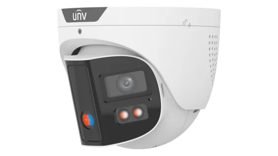 UNV - IPC3K28SE-ADF28KMC-DL-I0 - 8MP Double-Light Alarm Binocular Eyeball Network Camera