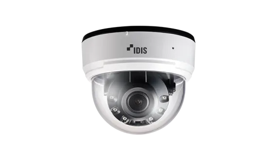 DC-D4538RA - 5MP AI IR Dome Camera H.265 LightMaster NIR - IDIS