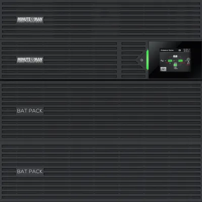 Minuteman - ED10KRT - UPS Online 208-240V 9000W 4U Rack/Tower Ext Run