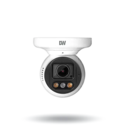 Digital Watchdog - DWC-XSTD05MFQ - MEGApix Ai 5MP Turret IP Camera with Vari-focal Lens, White Light LEDs, Flash Lights and QR Code Reader