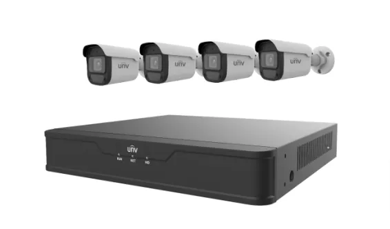 Uniview - EK-S31P4B44T1 - 4 Camera +1 NVR Kit with 1TB HDD Storage