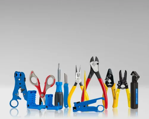 Jonard Tools - TK-170 - Fiber Prep Kit W/Small & Large Mid Span Slitters