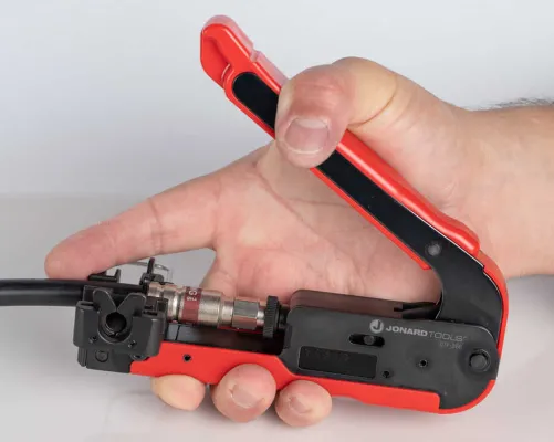 Jonard Tools - CTF-360 - 360° Compression Tool - Short and Long Style F Connectors