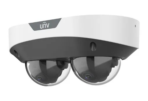 Uniview - IPC3224SS-ADF28K-I1 - 4MP Dual-channel Non-Splicing Multiview Series IR Fixed Intelligent Network Camera, 2.88mm lens 