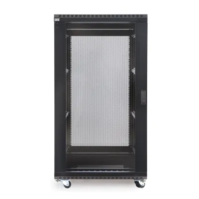 Kendall Howard - 3100-3-001-22 - 22U LINIER® Server Cabinet - Glass/Vented Doors - 36" Depth