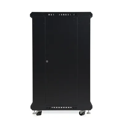 Kendall Howard - 3100-3-024-22 - 22U LINIER® Server Cabinet - Glass/Vented Doors - 24" Depth
