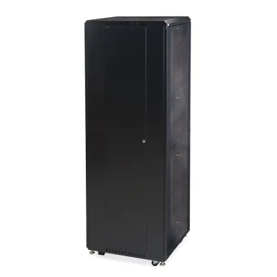 Kendall Howard - 3100-3-024-42 - 42U LINIER® Server Cabinet - Glass/Vented Doors - 24" Depth