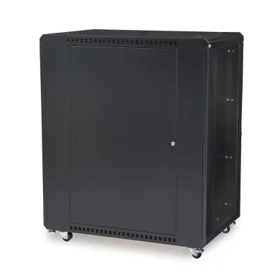 Kendall Howard - 3101-3-001-22 - 22U LINIER® Server Cabinet - Glass/Solid Doors - 36" Depth