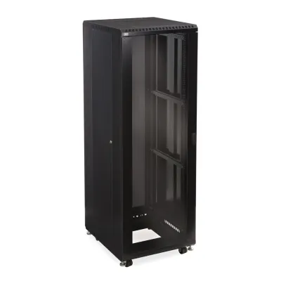 Kendall Howard - 3101-3-024-37 - 37U LINIER® Server Cabinet - Glass/Solid Doors - 24" Depth