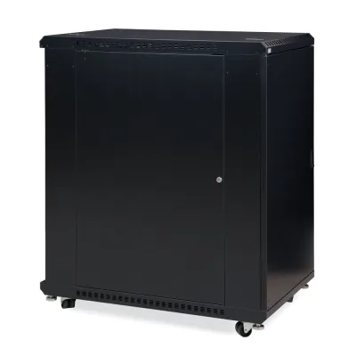 Kendall Howard - 3106-3-001-22 - 22U LINIER® Server Cabinet - Solid/Vented Doors - 36" Depth