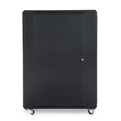 Kendall Howard - 3108-3-001-22 - 22U LINIER® Server Cabinet - Solid/Solid Doors - 36" Depth