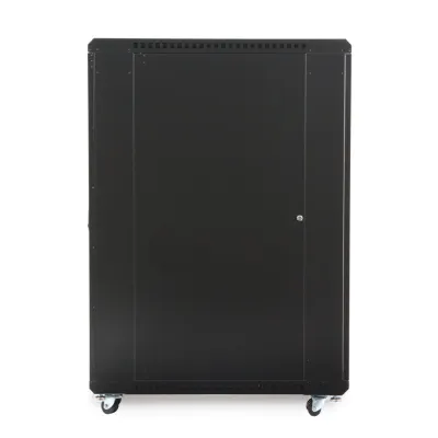 Kendall Howard - 3108-3-001-27 - 27U LINIER® Server Cabinet - Solid/Solid Doors - 36" Depth
