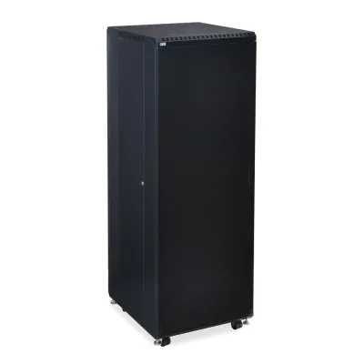 Kendall Howard - 3108-3-024-37 - 37U LINIER® Server Cabinet - Solid/Solid Doors - 24" Depth
