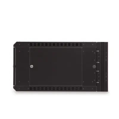 Kendall Howard - 3130-3-001-06 - 6U LINIER® Swing-Out Wall Mount Cabinet - Glass Door