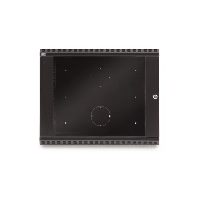Kendall Howard - 3130-3-001-09 - 9U LINIER® Swing-Out Wall Mount Cabinet - Glass Door