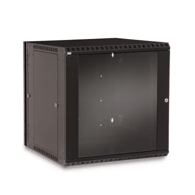 Kendall Howard - 3130-3-001-12 - 12U LINIER® Swing-Out Wall Mount Cabinet - Glass Door
