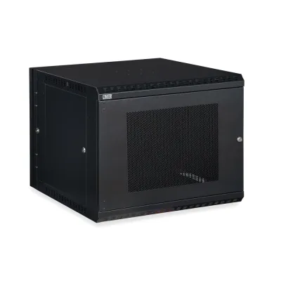 Kendall Howard - 3132-3-001-09 - 9U LINIER® Swing-Out Wall Mount Cabinet - Vented Door