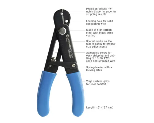 Jonard Tools - WS-5 - Wire Stripper & Cutter 10-30 Awg