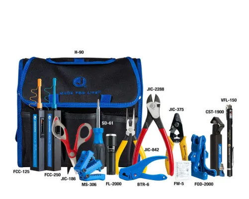 Jonard Tools - TK-161 - Fiber Prep Kit w/FCC Cleaners & VFL