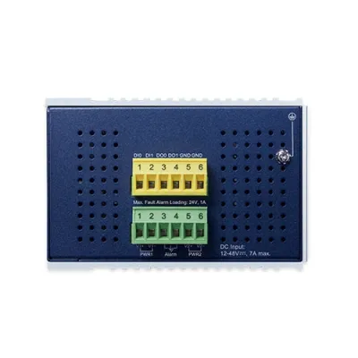 Planet - IGS-10020HPT-U - Industrial 8-port 10/100/1000T 802.3at PoE + 2-port 1G/2.5G SFP Managed Switch with USB Console