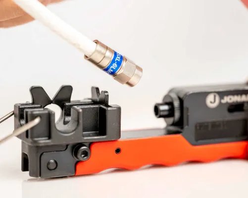 Jonard Tools - CTF-360XL - 360° Compression Tool for Long
  RG6 & RG11 Style F Connectors