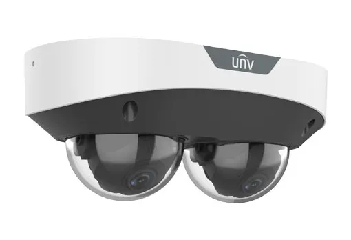 Uniview - IPC3224SS-ADF28K-I1 - 4MP Dual-channel Non-Splicing Multiview Series IR Fixed Intelligent Network Camera, 2.88mm lens 