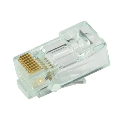Simply 45 - S45-1600 - Pass Through Green Tint - Cat6 UTP - 100pc Jar