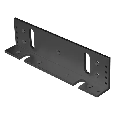 SECO-LARM - E-941S-600B/LQ - Black L-Bracket for 600-lb Series Electromagnetic Locks