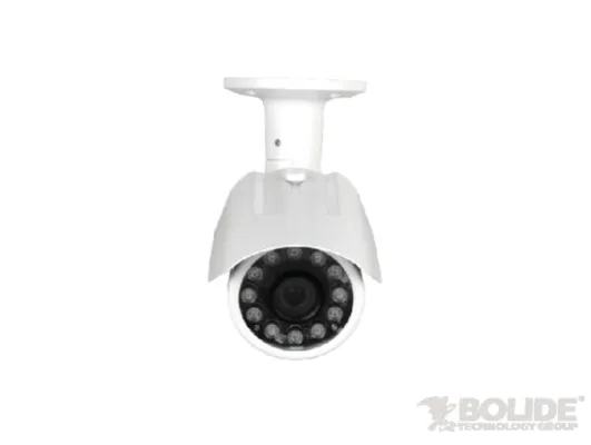 BOLIDE - BC1536M/22AHQ - 5.0MP AHD / TVI / CVI / Analog Bullet Camera, 1/3" CMOS, 6.0-22mm Motorized Varifocal Lens, IR Up to 200 ft., Control Over Coax, OSC, Quickswitch, 12VDC/24VAC Dual Voltage, White