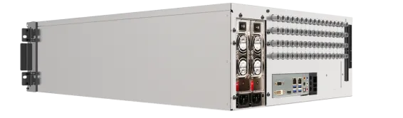 ExacqVision - 4808-180T-R4ZL-E - 160 TB Z-Series Rackmount 4U Recorder Enterprise Client Linux with 8 IP Licenses and 48 Analog Inputs