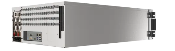 ExacqVision - 4808-66T-R4Z - 54 TB Z-Series Rackmount 4U Recorder Professional Client Win10 with 8 IP Licenses and 48 Analog Inputs