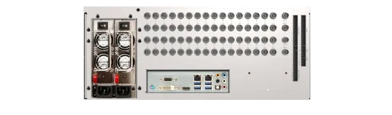 ExacqVision - 4808-78T-R4Z - 66 TB Z-Series Rackmount 4U Recorder Professional Client Win10 with 8 IP Licenses and 48 Analog Inputs