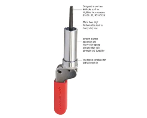 Jonard Tools - TTBW-158 - Barrel Lock Plunger Key Size #6.