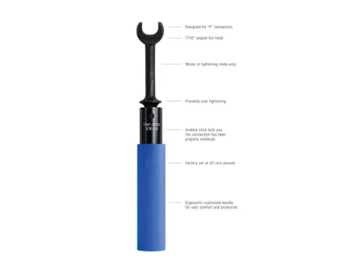 Jonard Tools - TWAF-71620 - Torque Wrench, Full 7/16, 20In/Lb