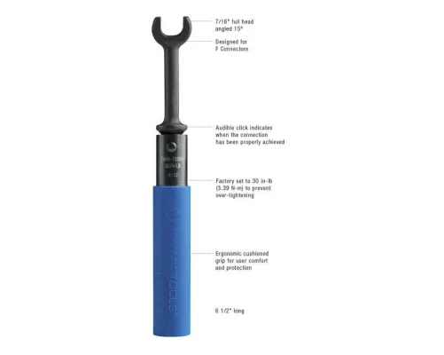 Jonard Tools - TWAF-91620 - Torque Wrench, Full 9/16, 20In/Lb