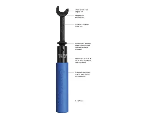 Jonard Tools - TWAS-71630 - Torque Wrench, Speed, 7/16, 30In/Lb