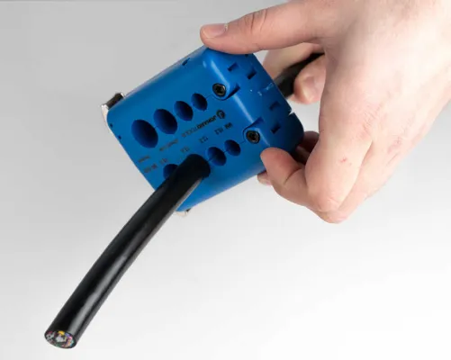 Jonard Tools - TK-108 - Fiber Optic Mid Span Slit & Ring Tool Kit (1.2 mm-18.2 mm)