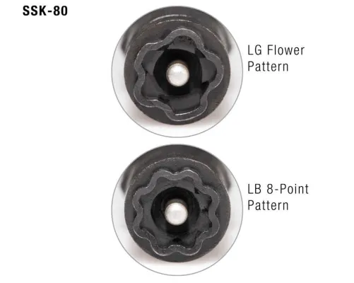 Jonard Tools - SSK-80 - Star Key For LG & LB