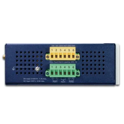 Planet - LCG-300-US - IP30 Industrial IoT LoRaWAN Gateway with 5-Port 10/100/1000T - US915 MHz