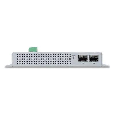 Planet - WGS-5225-8P2SV - Industrial L2+ 8-Port 10/100/1000T 802.3at PoE + 2-Port 100/1000X SFP Wall-mount Managed Switch
